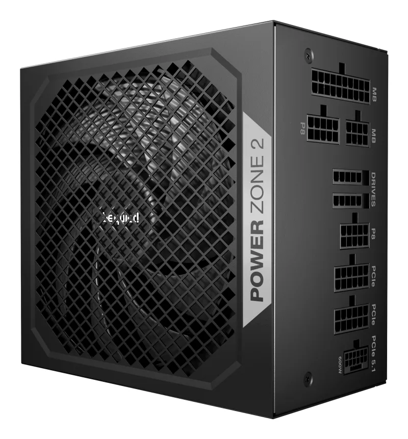 SURSA be quiet "Power Zone 2", 750W,  certificare 80 Plus Platinum, LLC, SR, DC to DC, modular,  fan 140mm Pure Wings 3, negru, "BP006EU" (timbru verde 4 lei)