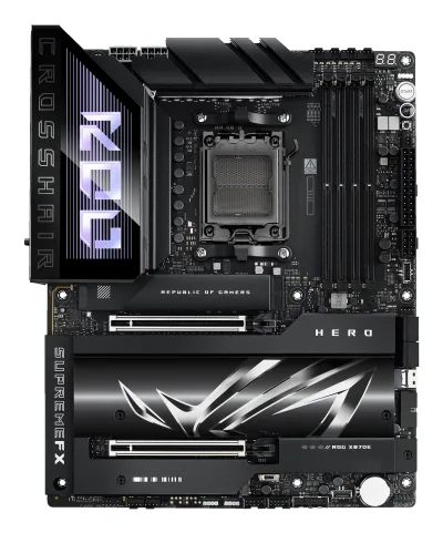 Placa de baza ROG CROSSHAIR X870E HERO, AMD X870E, Socket AM5, ATX "90MB1IE0-M0EAY0"