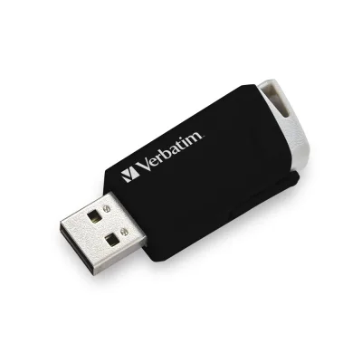 MEMORII USB Verbatim VERBATIM 49307 USB CLICK 32GB BLACK, "49307" (timbru verde 0.03 lei)