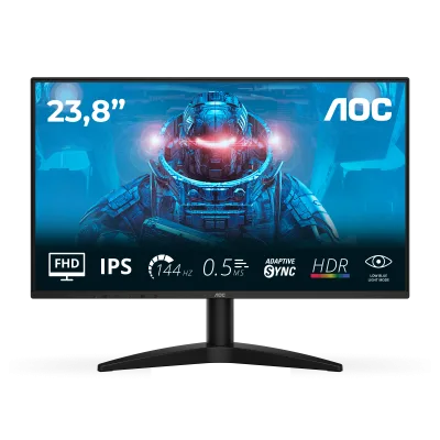 Monitor Gaming AOC 24B36X, 23.8", 1920 x 1080 pixeli, Black, 3 ani Garantie