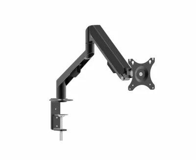 Suport monitor Serioux MM1101, tip: arc cu gaz, reglarea poziției unghiului de înclinare: -45 / + 90 °, pivotant: 180 °, rotatie pentru ambele brate: 360 °, VESA: 75x75mm & 100x100mm, greutate maxima suportata: 9 kg, compatibilitate: 10"-30"