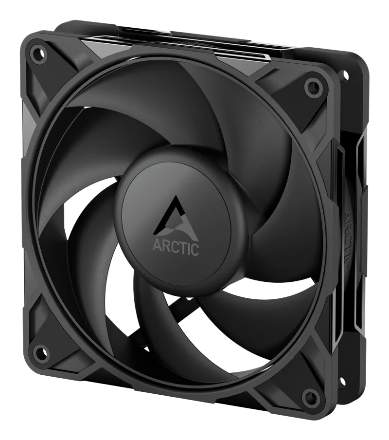 Ventilator Arctic "P12 Pro PST", 120mm, 600 - 3000 RPM, FDB, 77 cfm, 4-Pin Fan Plug + 4-Pin Socket, lungime cablu 400 mm + 80 mm Daisy-Chain, negru, "ACFAN00306A" (timbru verde 0.18lei) - 4895265000089