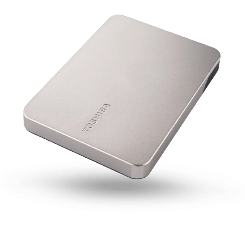 HDD extern TOSHIBA Canvio Flex, 4 TB, USB 3.x Gen 1, Argintiu