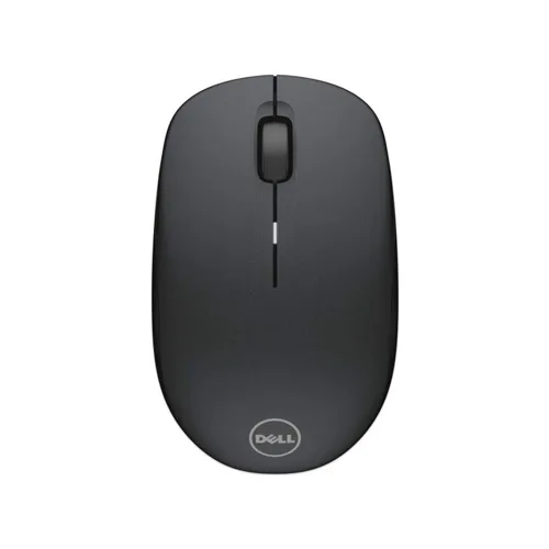 MOUSE DELL, "WM126", PC sau NB, wireless, 2.4GHz, optic, 1000 dpi, butoane/scroll 3/1, , negru, "570-AAMH-05" (timbru verde 0.18 lei)