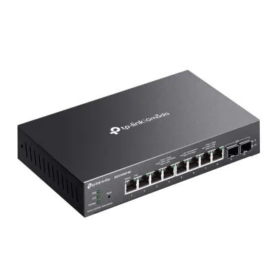 SWITCH TP-LINK POE Omada 8-Port 2.5GBASE-T si 2-Port 10GE SFP+ Smart Switch cu 8-Port PoE+, carcasa metalica "SG2210XMP-M2" (timbru verde 2 lei)