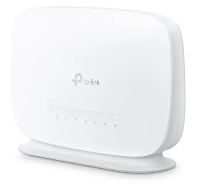 ROUTER TP-Link wireless 300Mbps. 4G+ micro sim slot, 3 porturi 10/100/1000Mbps, antena interna x 2 "Archer MR505" (timbru verde 0.8 lei)