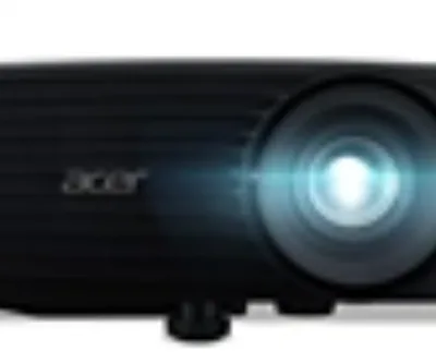 Videoproiector Acer X1229HP, XGA 1024* 768, up to WUXGA 1920* 1200, 4.800 lumeni/ 3.600 lumeni Eco, 4:3/ 16:9, 20.000:1, zoom 1.1x, dimensiune maxima imagine 300",  distanta maxima de proiectie 12 m, boxa 3W, lampa 5.000 ore/ 15.000 ore extreme Eco, 29dB,