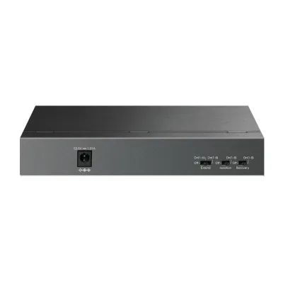 SWITCH TP-LINK 9 porturi 10/100 Mbps, 8-Port PoE carcasa metalica "LS109P" (timbru verde 2 lei)
