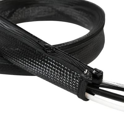 MANSON protectie cabluri LOGILINK, cu fermoar, diametru 50mm, 1m, negru, "KAB0048"