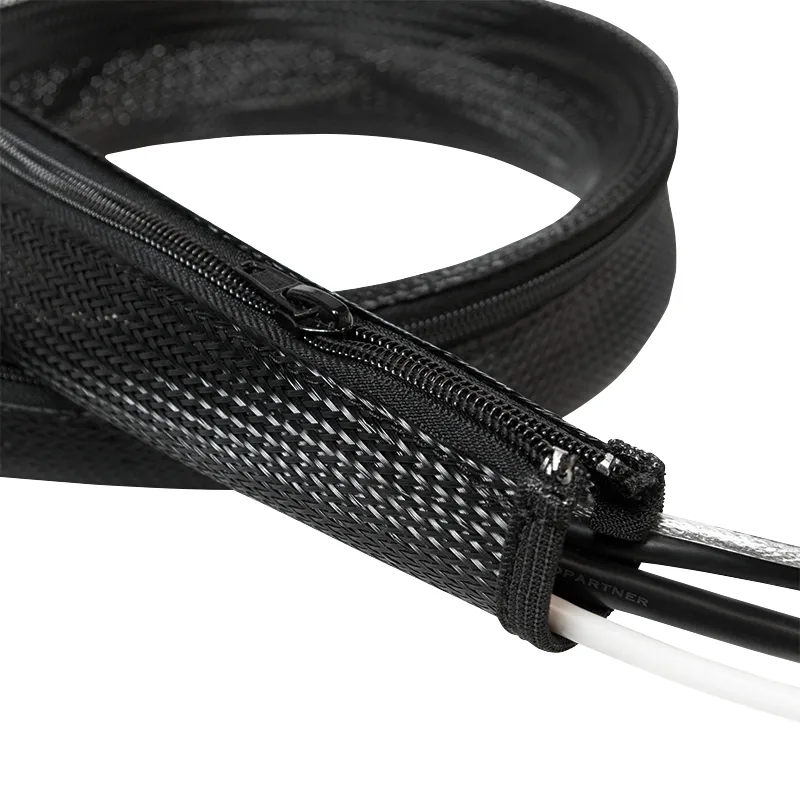 MANSON protectie cabluri LOGILINK, cu fermoar, diametru 50mm, 1m, negru, "KAB0048"