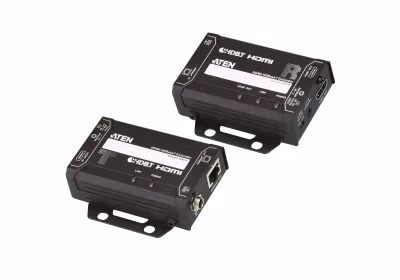 CABLU video ATEN, extender, HDMI (M) | RJ-45 la HDMI (M) | RJ-45, 4K DCI (4096x2160) la 60Hz, "VE811-AT-G" (timbru verde 0.18 lei)