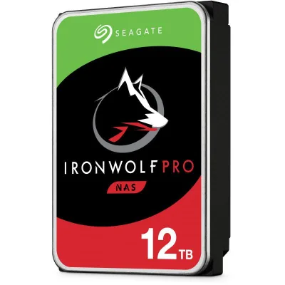 HDD NAS Seagate IronWolf Pro, 12TB, 7200 RPM, 256MB, SATA III