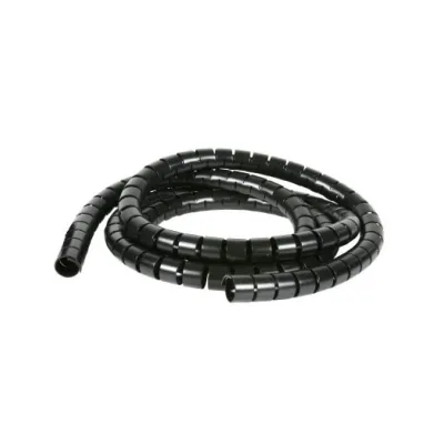 Organizator spiralat cabluri 7 - 40mm, black, (25m) -ELEMATIC "SP 6N"