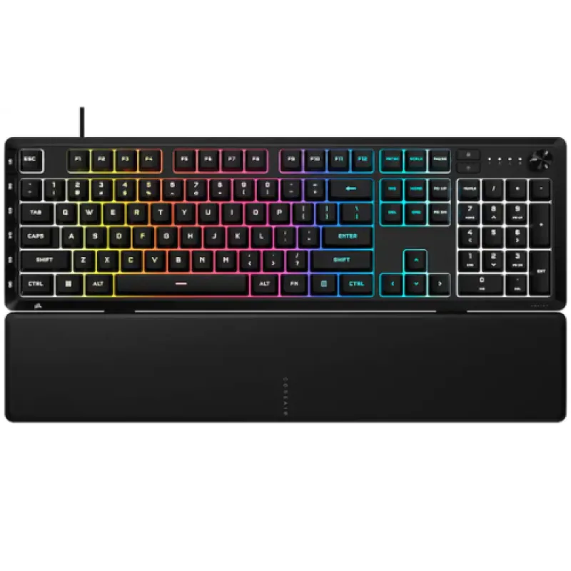 Tastatura Mecanica Gaming Corsair SKIFF 100 PLUS, RGB, USB, Negru
