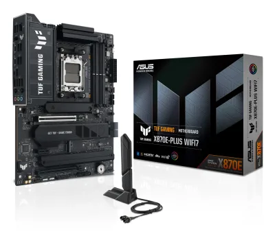 Placa de baza ASUS TUF GAMING X870E-PLUS WIFI7 AMD X870E Socket AM5 ATX "90MB1M70-M0EAY0"
