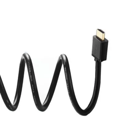 CABLU video Ugreen, "HD104" HDMI (T) la HDMI (T), rezolutie maxima 4K UHD (3840 x 2160) la 60 Hz, conectori auriti, 3m, negru "10108" (timbru verde 0.8 lei) - 6957303811083