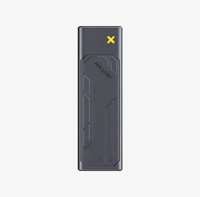 RACK extern Hiksemi, pt SSD M.2 NVME si M.2 SATA compatib cu form factor 2280/2260/2242/2230,interfata PC USB-C gen3.2, metalic, lung cab 15cm, negru "HS-HUB-MDS1" (timbru verde 0.8lei)