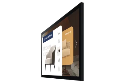 SAMSUNG QM32C-T 32inch Wide 16:9 All-in-one Capacitive Touch 400 nits 16/7 operation Charcoal black HDMIx3 RS232in/out 2xUSB Ethern "LH32QMCTBGCXEN" (timbru verde 6.5 lei)