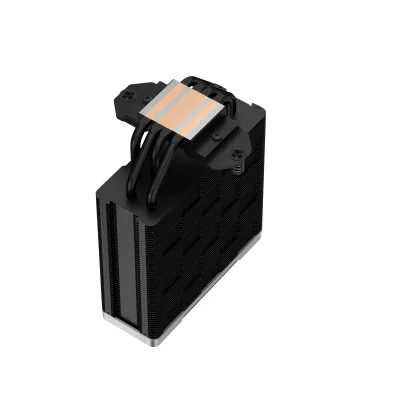 Cooler Deepcool "AK400 Zero Dark", compatibil skt. Intel si AMD, racire cu aer, ventilator 120 mm, 1850 rpm, inaltime cooler 155 mm, 4 heatpipe,  "R-AK400-BKNNMN-G-2" (timbru verde 0.8 lei)