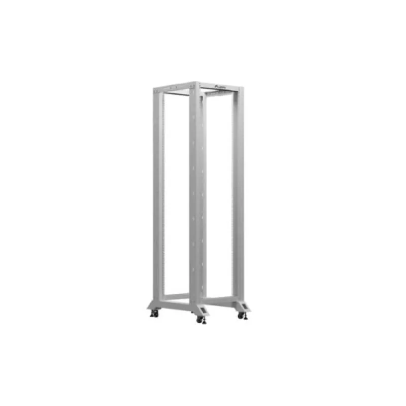 OPEN RACK 19" 42U 600X800 GREY LANBERG, Self-assembly, RAL color RAL7035, maximum static load  600 kg, gri
