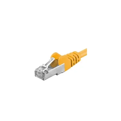 Patchcord SFTP RJ45-RJ45 Cat.6A, 2m, galben, "SFTP-6A-2-Y" (timbru verde 0.08 lei) (timbru verde 0.08 lei)