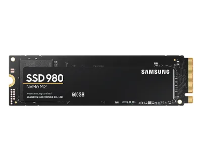 SSD SAMSUNG, 980, 500GB, M.2, PCIe Gen3.0 x4, V-Nand 3bit MLC, R/W: 3100 MB/s/2600 MB/s "MZ-V8V500BW"