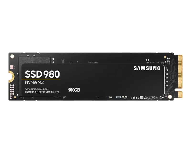 SSD SAMSUNG, 980, 500GB, M.2, PCIe Gen3.0 x4, V-Nand 3bit MLC, R/W: 3100 MB/s/2600 MB/s "MZ-V8V500BW"