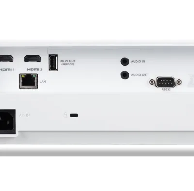 Videoproiector Acer P5550, FHD 1920* 1080, 5.200 lumeni, up to WUXGA 1920* 1200, 16:9/ 4:3, 18.000:1, dimensiune maxima imagine 7.62 m (300"), zoom 1.3x, 2* HDMI, HDBaseTx 1, RJ45, audio in/ out, USB Type-A Out, DC Out (5V/1.5A), boxa 10W, RS232, D-sub,