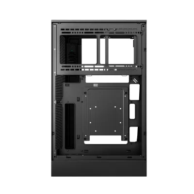CARCASA DeepCool "CH270 DIGITAL", mini tower, gaming, fara sursa, suporta 6xfan, USB Type-C x 1, USB 3.2 gen 1 x 2, audio+mic, 4 sloturi expansiune, alb, "R-CH270-BKNDM0-G-1"
