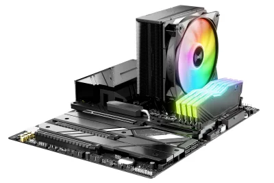 COOLER be quiet "Pure Rock 3 LX" skt. Intel si AMD, racire cu aer, vent. 120mm, 2000 rpm, inaltime 154mm, "BK040" (timbru verde 0.8 lei)