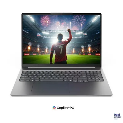 Laptop Consumer LENOVO IdeaPad Pro 5 16IPH11, cu procesor Intel Core Ultra 7 356H, 16'' OLED, 32 GB LPDDR5x, 1 TB, nVidia GeForce RTX 5050, 8GB GDDR7, Fara OS, 3 ani Garantie