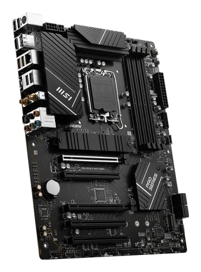 MSI PRO B760-P WIFI DDR4 LGA1700 mATX MB 2xPCIe x16 4xSATA "PRO B760-P WIFI DDR4"