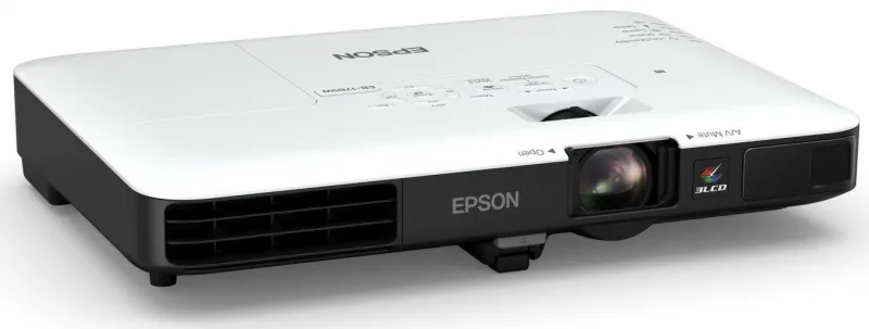 Proiector EPSON EB-1795F, 3LCD, RGB, Ultra portabil, 3200 lumeni, FHD 1920*1080, 16:9, 10000:1, lampa 4000 ore/ 7000 ore Eco mode, dimensiune maxima imagine 300", distanta maxima de proiectie 8.2 m, USB type A, USB type B, composit, VGA, HDMI, Miracast,