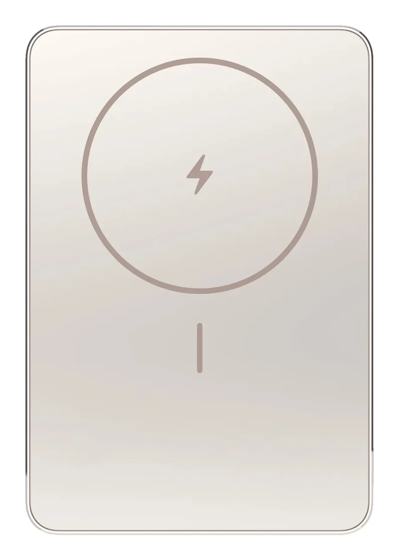 Acumulator extern Xiaomi Super Slim Magnetic BHR08PLGL, 5000 mAh, Wireless 15 W, 22.5 W USB Type-C (Auriu) "BHR08PLGL" (timbru verde 0.98 lei)