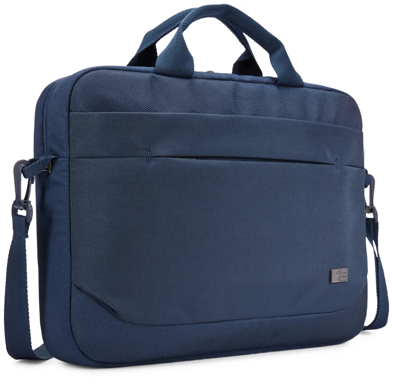 GEANTA CASE LOGIC, pt. notebook de max. 14 inch, 1 compartiment, buzunar frontal x 2, waterproof, poliester, albastru, "ADVA-114 DARK BLUE"/3203987