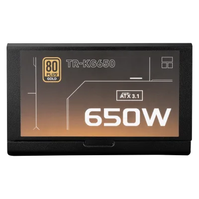 SURSA Thermalright "TR-KG650-sleeved", 650W,  certificare 80 Plus Gold, modular, LLC, DC to DC,  fan 120mm, negru, "TR-KG650-sleeved" (timbru verde 2 lei)