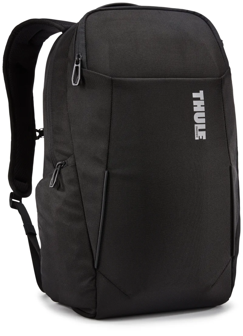 RUCSAC THULE , pt. notebook de max. 15.6 - 17 inch, 23 l, 1 compartiment, buzunar frontal x 3 | buzunar lateral x 2, waterproof, poliester, negru, Accent 3205381