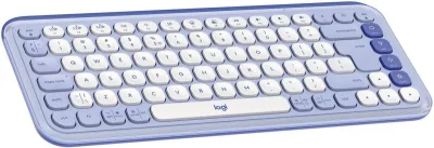 LOGITECH POP ICON KEYS - LILAC  - US INTL - BT  - INTNL-973 "920-013074" (timbru verde 0.8 lei)