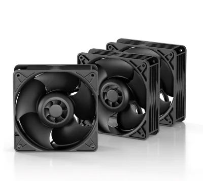 Set 3 ventilatoare Arctic "S12038-8K", 120mm, 800-8000 RPM, FDB, 220 cfm, , 4pin, negru, "ACFAN00302A" (timbru verde 0.54lei) - 4895213704724