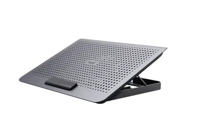 Stand/Cooler notebook Trust Exto, pana la 16 inch, 1 ventilatoare, Argintiu