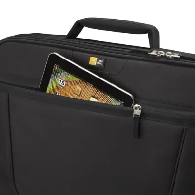 GEANTA CASE LOGIC, pt. notebook de max. 17 inch, 1 compartiment, buzunar frontal, waterproof, poliester, negru, 3201490 "VNCI-217 BLACK"