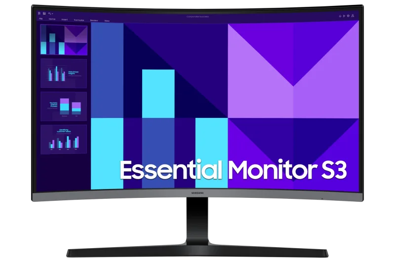 Monitor Samsung 27" LS27D392GAUXEN, Curvature: 1800R, Diagonal (inch): 27, Diagonal (cm): 68.58, Aspect ratio: 16:9, Panel: VA, Resolution: 1920x1080, Refresh Rate: 100Hz, Response time GtG: 4ms, Brightness (max): 250 cd/m², Contrast (static) : 3000:1,