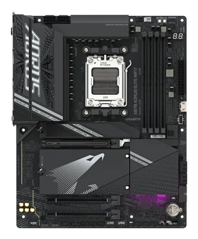 Placa de baza GIGABYTE X870 AORUS ELITE WIFI7 "X870 A ELITE WIFI7"