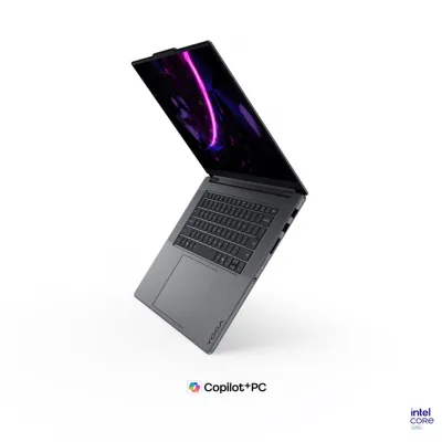 Laptop Consumer LENOVO Yoga Pro 9 16IPH11, cu procesor Intel Core Ultra 7 356H, 16'' OLED, 32 GB LPDDR5x, 1 TB, nVidia GeForce RTX 5060, 8GB GDDR7, Windows 11 Pro, 3 ani Garantie