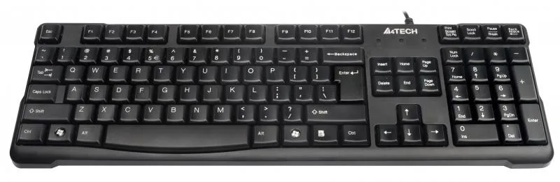 Tastatura A4Tech KR-750, USB, Negru