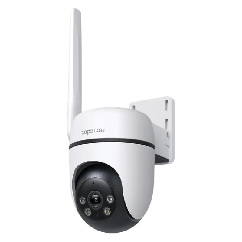 Outdoor Pan/Tilt 4G LTE Camera SPEC: 1080p (1920x1080), 4G LTE (LTE-FDD: B1/3/5/7/8/20/28, LTE-TDD: B38/40/41), 1 × External Antenna, 1 × PoE Port, Horizontal 360º FEATURE: Pan/Tilt, Starlight Color Night Vision, Smart AI Detection and Notifications