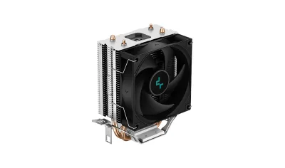 Cooler Deepcool "AG200", compatibil skt. Intel si AMD, racire cu aer, ventilator 92 mm, 3050 rpm, inaltime cooler 133 mm, 2 heatpipe,  "R-AG200-BKNNMN-G" (timbru verde 0.8 lei)