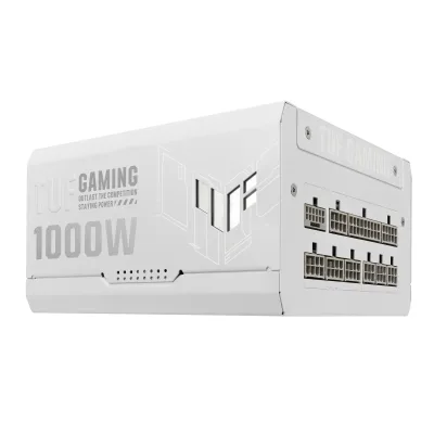 SURSA ASUS TUF GAMING 1000W WHITE "TUF-GAMING-1000G-WHITE" (timbru verde 2 lei)