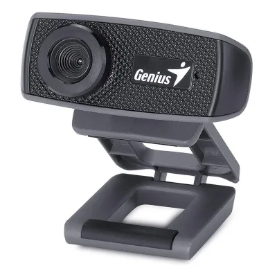 CAMERA WEB GENIUS  senzor  720 HD cu rezolutie video 1280x720, FaceCam 1000X v2, microfon, black "32200003400"  (timbru verde 0.18 lei)