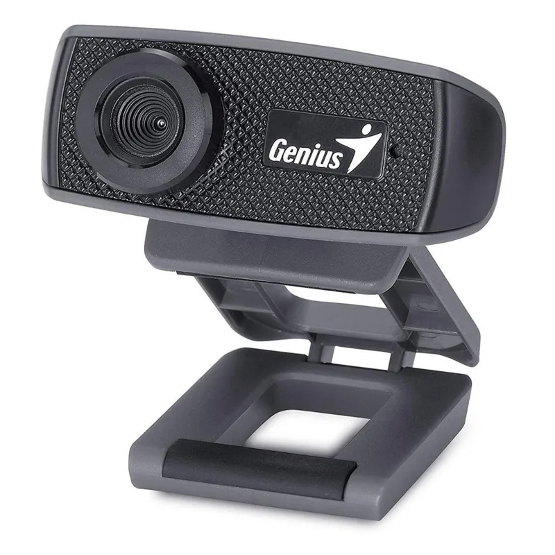 CAMERA WEB GENIUS  senzor  720 HD cu rezolutie video 1280x720, FaceCam 1000X v2, microfon, black "32200003400"  (timbru verde 0.18 lei)